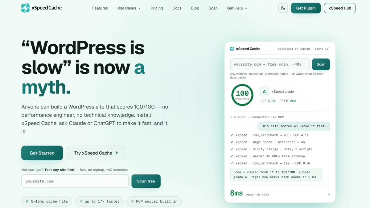 AxiomThemes: xSpeed Cache for Agencies: One Dashboard, Every Client Site, One AI Connection